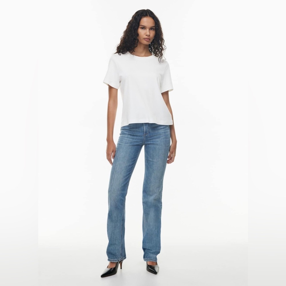 Denim Forum The '90s Hi-Rise Stacked Bootcut Jeans Women's Size 26